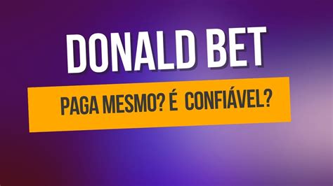 donald bet é confiável